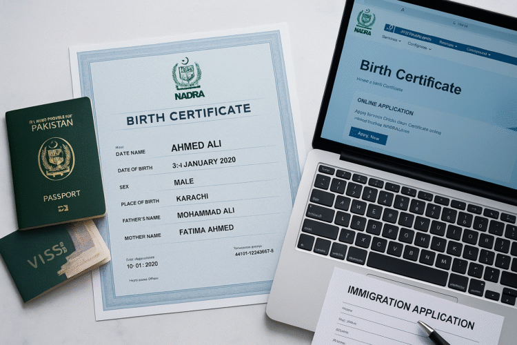 NADRA Birth Certificate Karachi for Immigration and Visa: Complete Guide